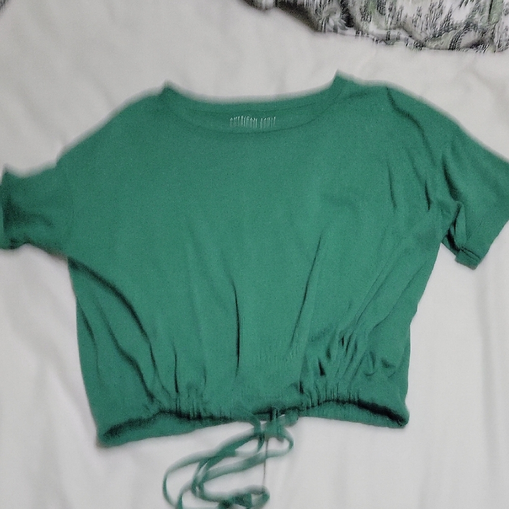 Adjustable Hem Cinch Top